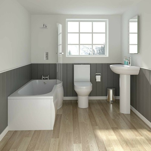 Bathroom suite 1675mm p - bathroom,