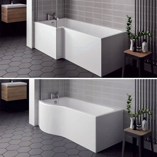 Nuie 1700mm shower - shower, front