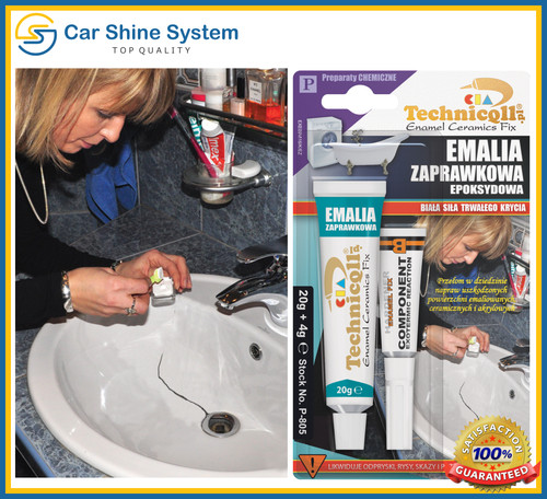 Enamel repair kit bath sink - repair,