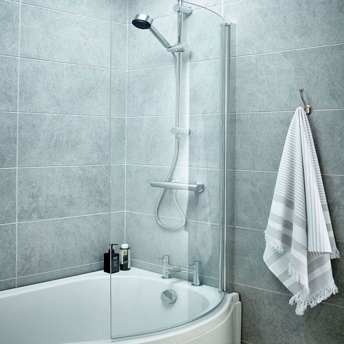 Bathroom shaped curved - bathroom,