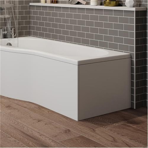 White gloss shower - gloss, panel