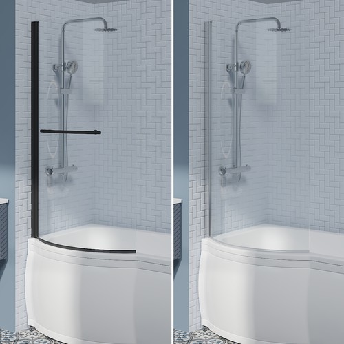 Curved shape bath - curved,